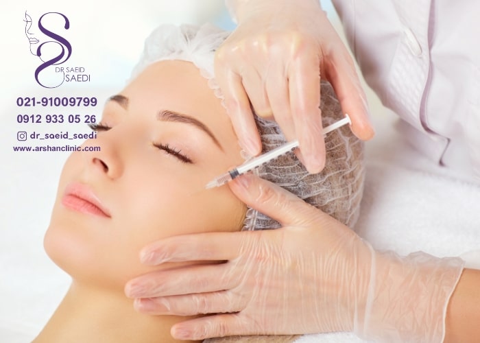 زاویه سازی فک و صورت از طریق تزریق بوتاکس