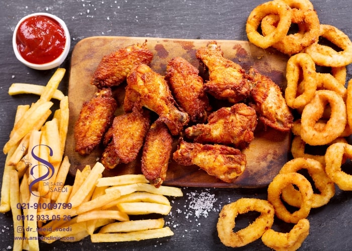 اگر در یک هفته اول مواد غذایی سرخ شده