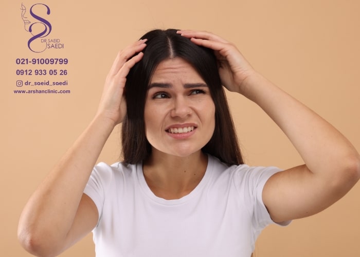 یکی از عوارض مزوتراپی مو بحث خارش پوست سر است